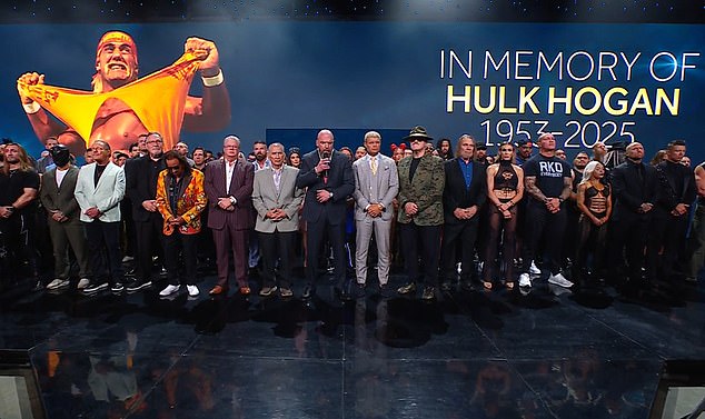 Hulk Hogan honored by WWE stars in poignant tribute following wrestling legend’s sudden death at 71
