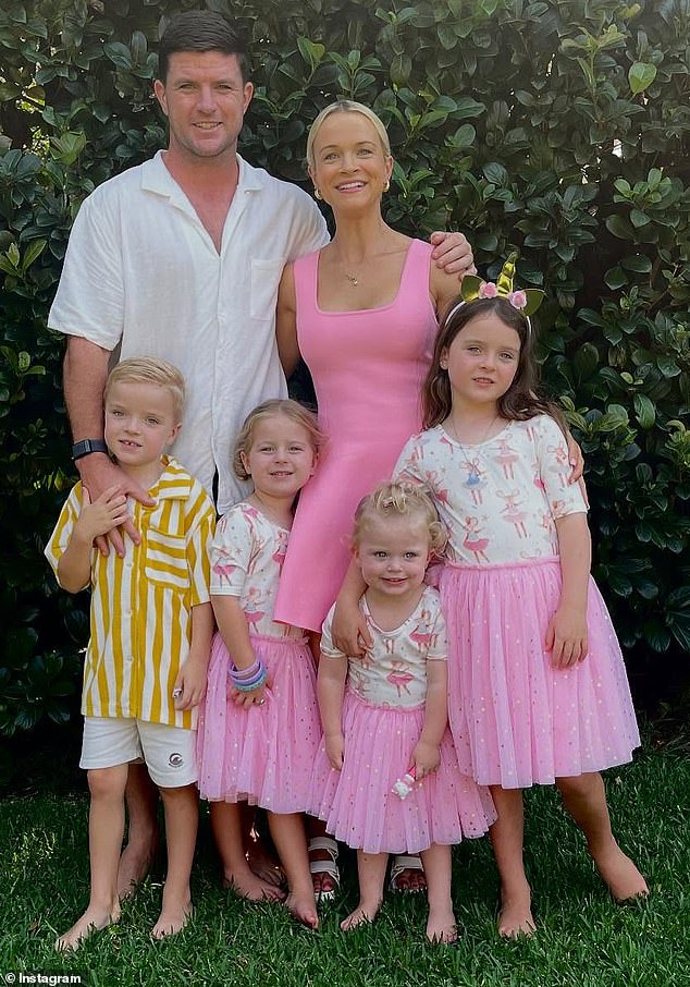 See the shattering moment footy star Chad Townsend breaks down in uncontrollable tears as he tells his children his career is over