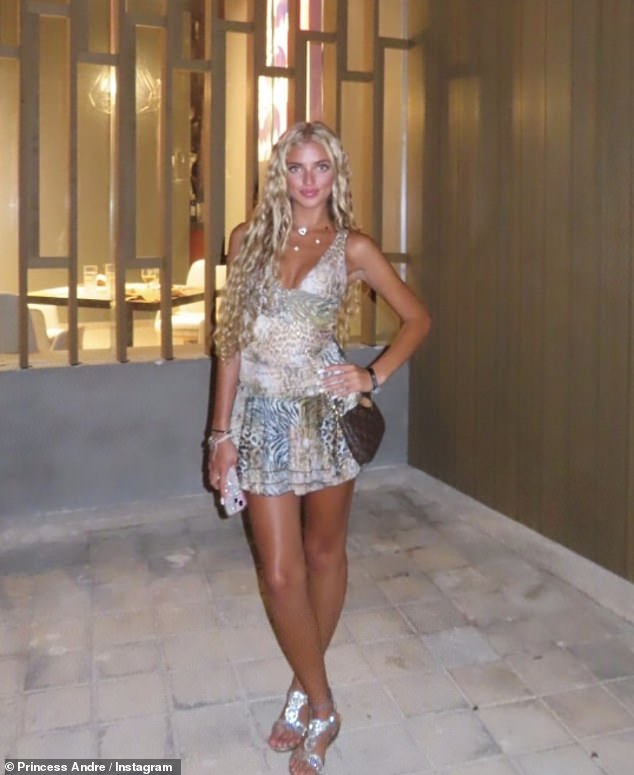 Princess Andre, 18, puts on a stylish display as she shares sunkissed snaps from her Mexican holiday
