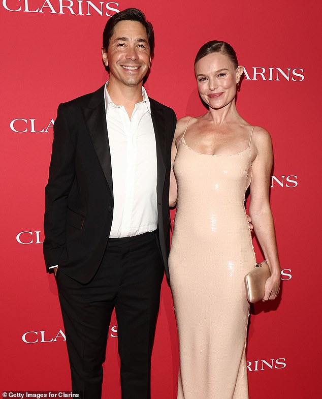 Kate Bosworth, 42, and husband Justin Long, 47, ‘welcome a baby’ after two years of marriage