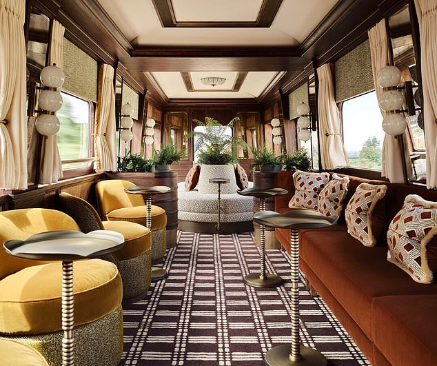 Inside Britain’s most expensive train – with Michelin-star meals and on-board spa