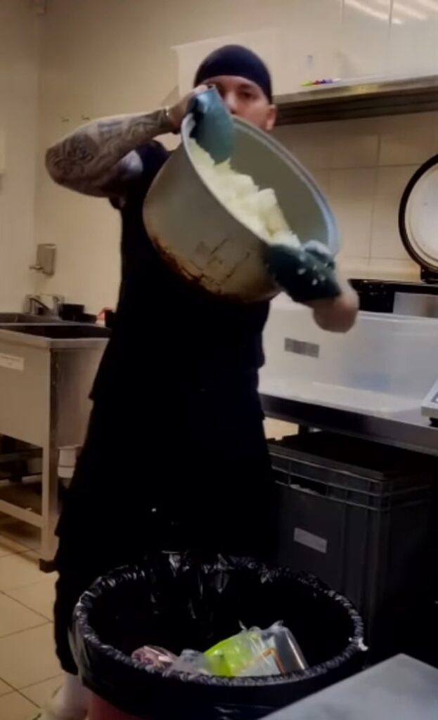 The influencer who has amassed huge following by creating ENORMOUS meals for the hungry in response to social media celebrities bragging of their wasteful lifestyle