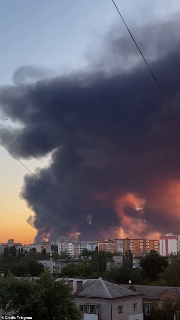 Putin’s brutal response to peace talks: NATO jets scrambled as Russia pounds Ukraine with hundreds of drones in overnight attack – hours after Zelensky’s White House summit with Trump