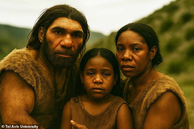 Neanderthals bred with humans 100,000 YEARS earlier than first thought, scientists say – as they discover skeleton of five-year-old crossbreed