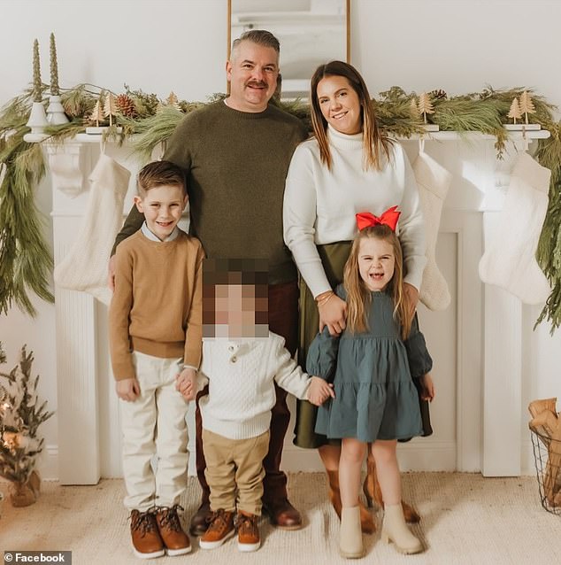 Mother of three revealed to have gunned down terminally ill husband and two children at their stunning home days after disturbing social media posts
