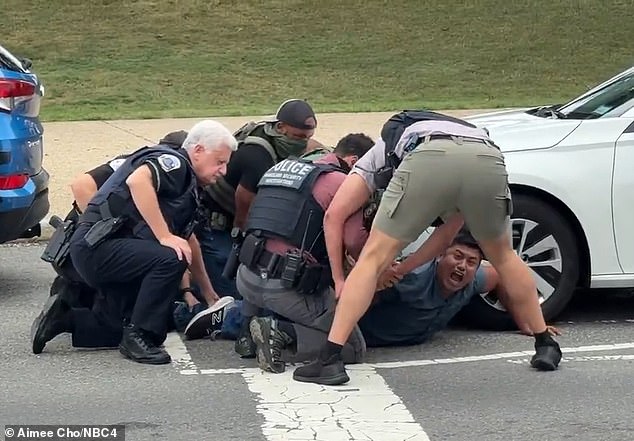 Migrant who anguished liberals by howling ‘I just want to be with my family’ during ICE raid was arrested on child sex charges