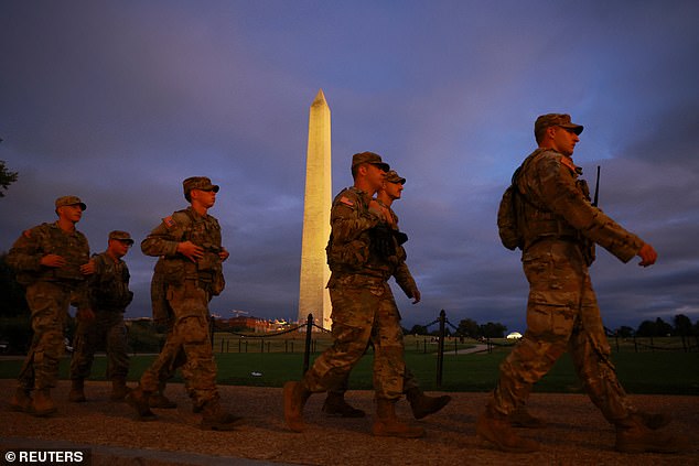 Up to 1,700 National Guard soldiers set to mobilize in NINETEEN states as Trump cracks down on illegal immigration and crime