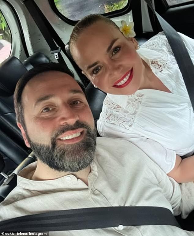 Wedding bells? Jelena Dokic sparks engagement rumours with new boyfriend during romantic Bali getaway… after wearing diamond ring on THAT finger at the Logies