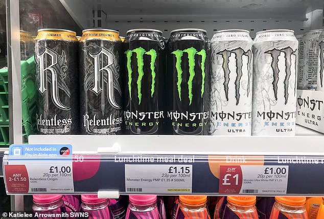 Sales of energy drinks to under-16s will be BANNED in new bid to improve concentration in schools