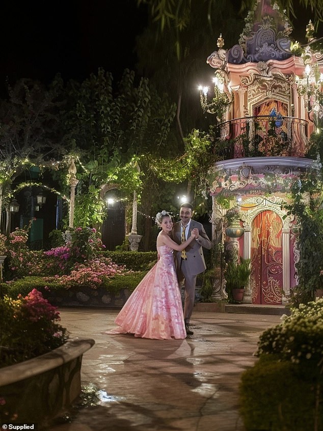 Inside social media star’s fairytale film themed engagement – as quirky detail from the lavish party leaves many stunned