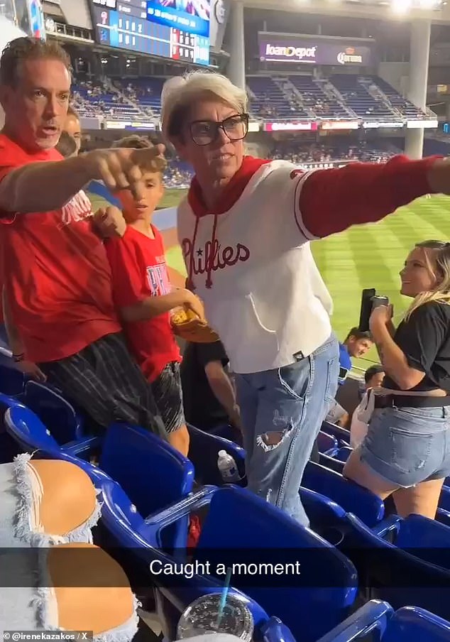 Father berated by ‘Phillies Karen’ sends message to online sleuths trying to uncover her identity