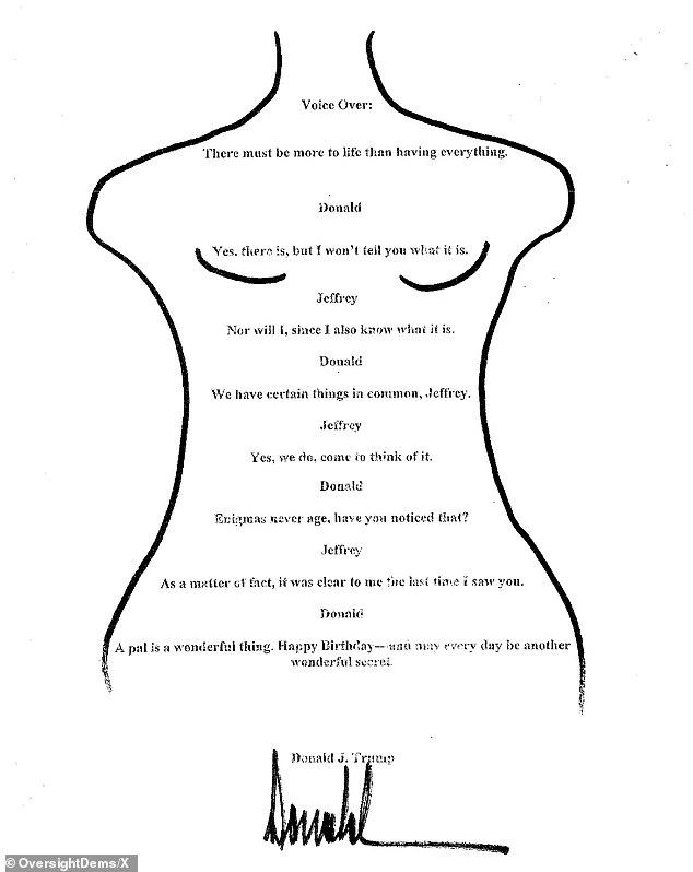 Epstein birthday letter DECODED: All the cryptic clues, the bizarre links to famous kids’ book… and the revealing details behind Trump’s signature