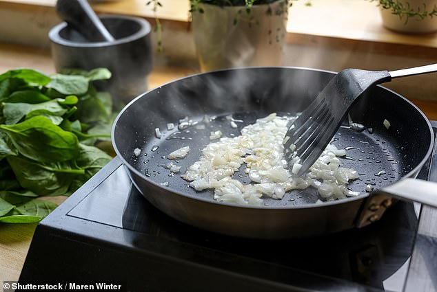 You’re cooking onions wrong! Scientists reveal the secret to cooking the vegetable twice as fast – and all it takes is one unusual ingredient