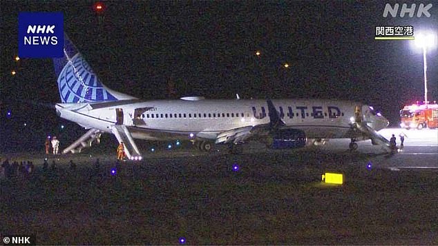United Airlines Flight makes terrifying emergency landing over mid-air fire fears
