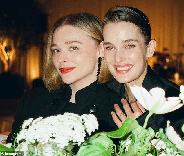 Chloe Grace Moretz is MARRIED: Star secretly weds Kate Harrison as unconventional wedding dress is revealed
