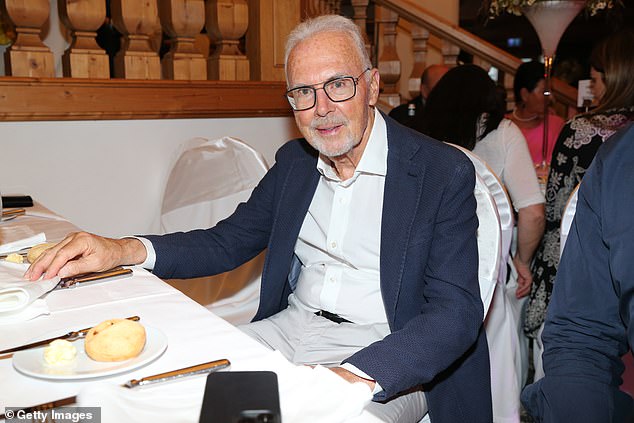 Revealed: How football legend Franz Beckenbauer has divided his eight-figure fortune between his two children and widow… and why his kids from previous marriages have not received inheritance