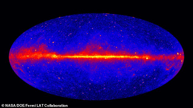 Mysterious dark matter is seen for the first time: Eerie image shows elusive substance that makes up 25% of the universe – and baffles scientists
